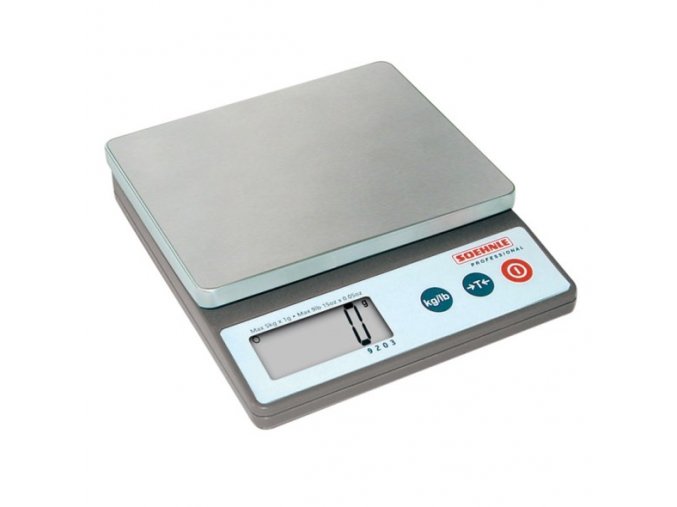 Kancelářská nerezová váha SOEHNLE Professional 9202, 500 g