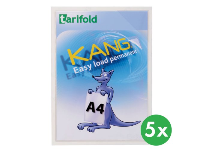 Samolepící permanentní kapsa A4, 5 ks