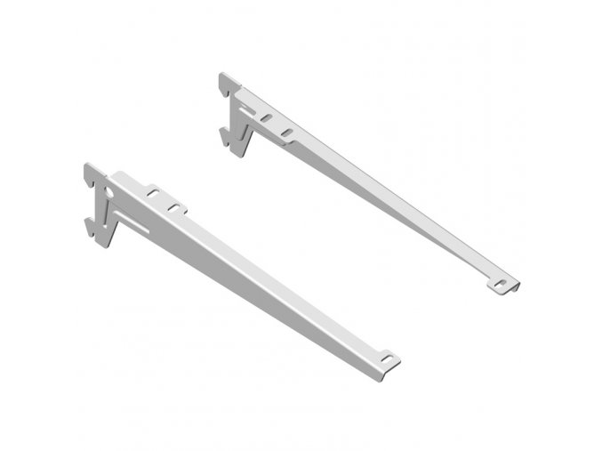 nosniky angle pro element system sada 2 ks hloubka 180 mm bile 7040