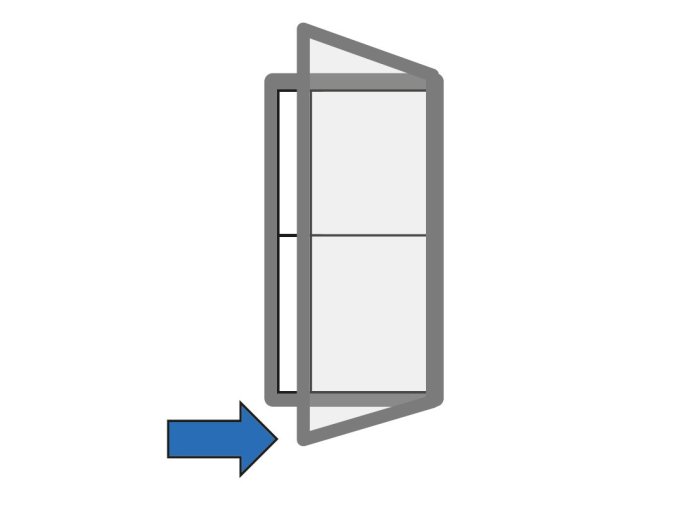 Venkovní vitrína magnetická, jednokřídlá, 550 x 400 mm