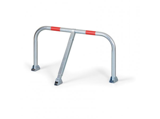 Sklopná parkovací zábrana oblouková, výška 430 mm