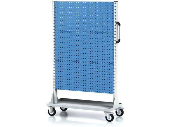 Mobilní stojan s panely na nářadí, vysoký, 6 panelů, 1015 x 500 x 1686 mm