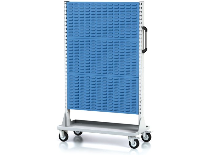 Mobilní stojan s panely na boxy, vysoký, 6 panelů, 1015 x 500 x 1686 mm