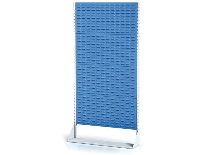 perforovany stojan s panely na boxy 4 patra zakladni pole 7460