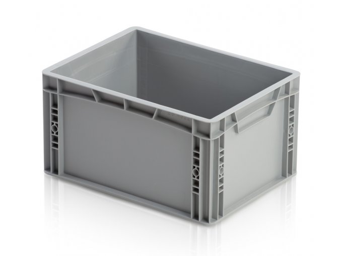 plastova prepravka uzavrene rukojeti 400 x 300 x 220 mm 7230