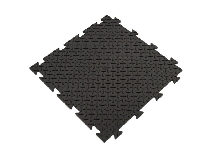 PVC puzzle podlahová dlaždice - texturovaný povrch, 510 x 510 mm, 1 ks