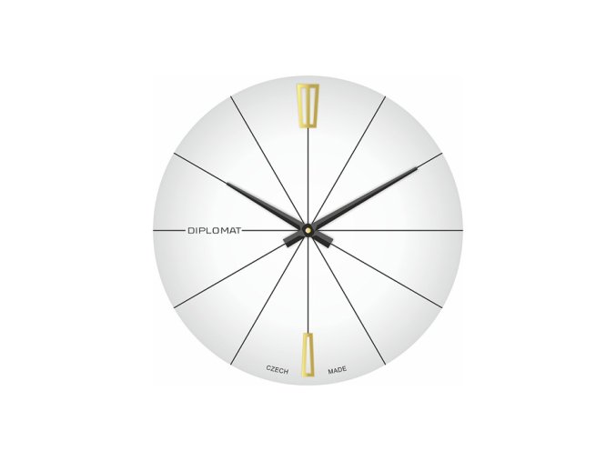 sklenene nastenne hodiny bile 10555