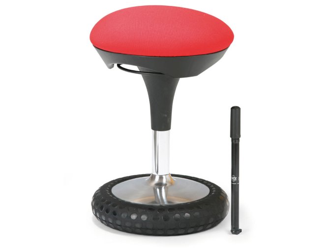 zdravotni balancni zidle hover cervena 15678