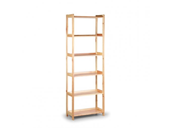 dreveny regal 6 polic 2040 x 680 x 335 mm 7771