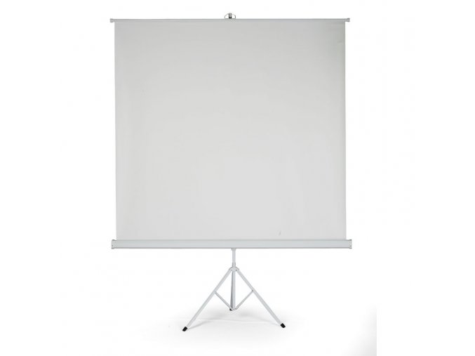 projekcni platno na stojanu 2000 x 2000 mm 8077