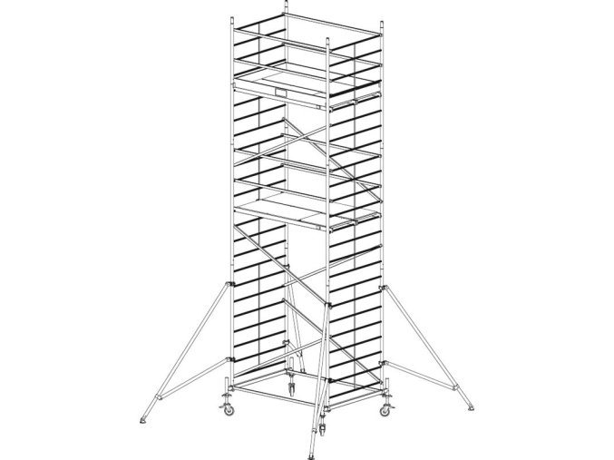 hlinikove pojizdne leseni protec xxl 7 3 m 8613