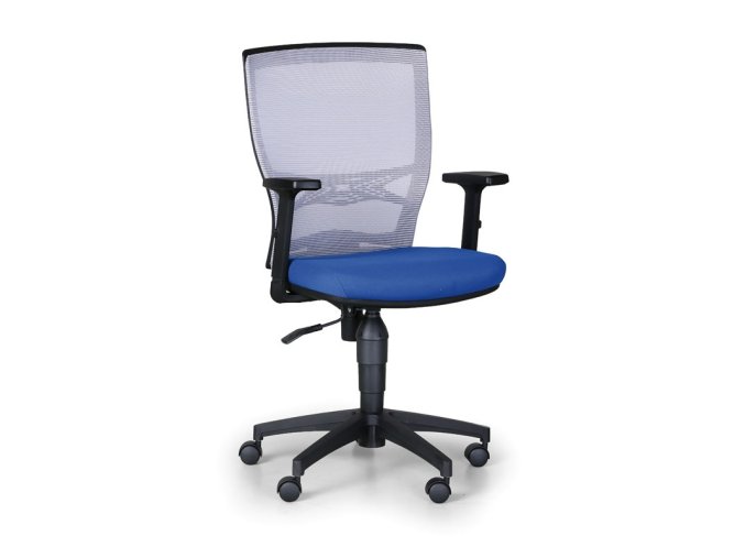 kancelarska zidle venlo seda modra 8644