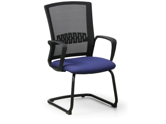 konferencni zidle roy modra 9202