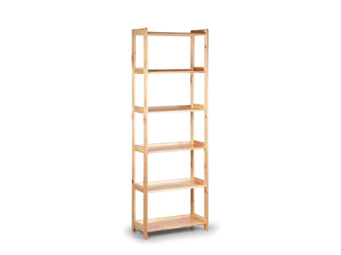 dreveny regal 6 polic 2040 x 680 x 435 mm 8844