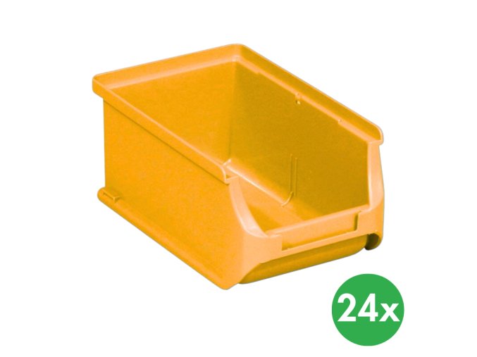 plastove boxy plus 2 102 x 160 x 75 mm zlute 24 ks 115181
