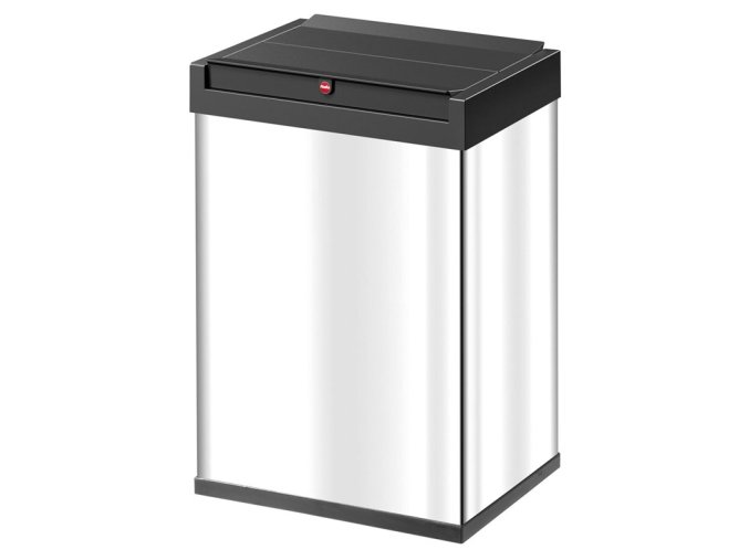 Velkoobjemový odpadový box Big-Box Swing L, 35 l, samozavírací, nerez lesklý