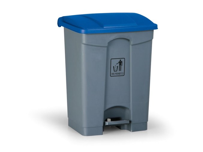 naslapny viceucelovy kos na odpadky 68 l 480 x 330 x 560 mm modra 10572