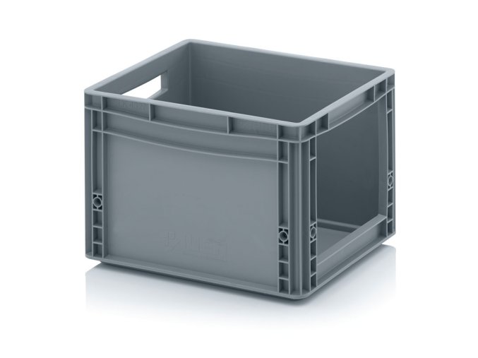 skladove prepravky s otvorem 400 x 300 x 270 mm 9606