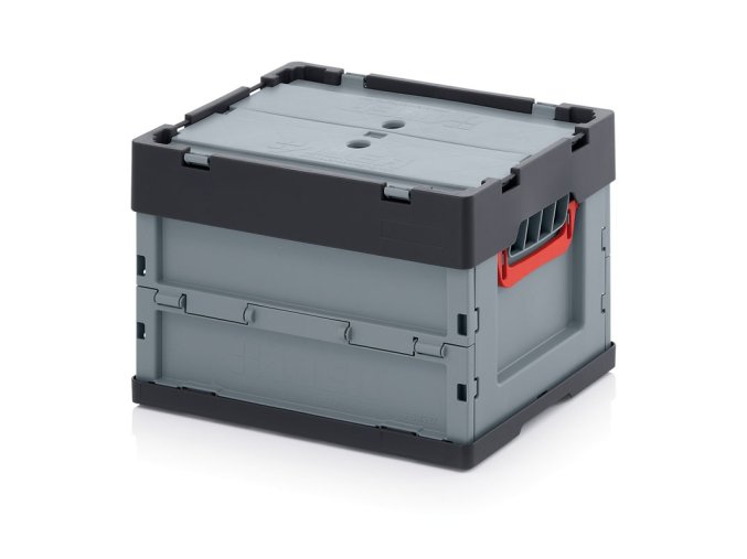 skladaci prepravka s vikem 400 x 300 x 270 mm 9619
