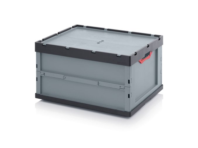 skladaci prepravka s vikem 800 x 600 x 445 mm 9625