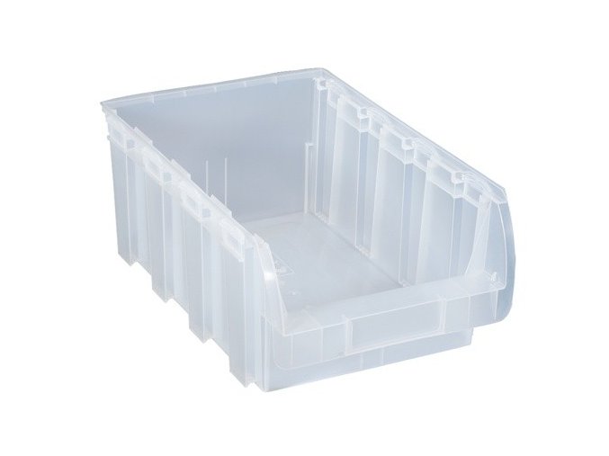 Plastový box COMPACT, 316 x 500 x 200 mm, průhledný