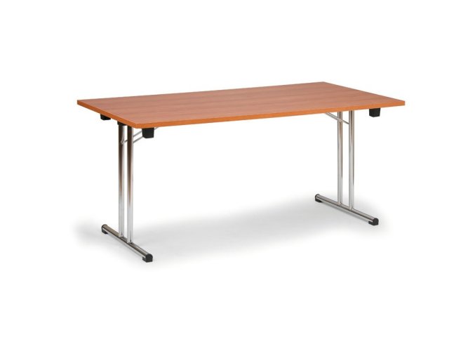 Skládací konferenční stůl FOLD, 140x69 cm, třešeň