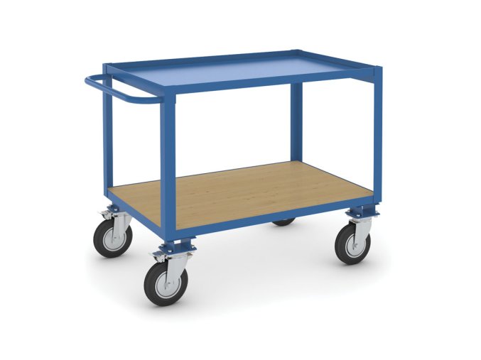 policovy vozik 800 x 1200 mm 2 police rukojet 14739