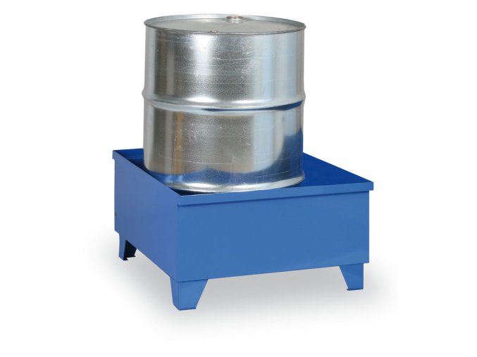 ocelova zachytna vana pro 1 sud 100 l 2338