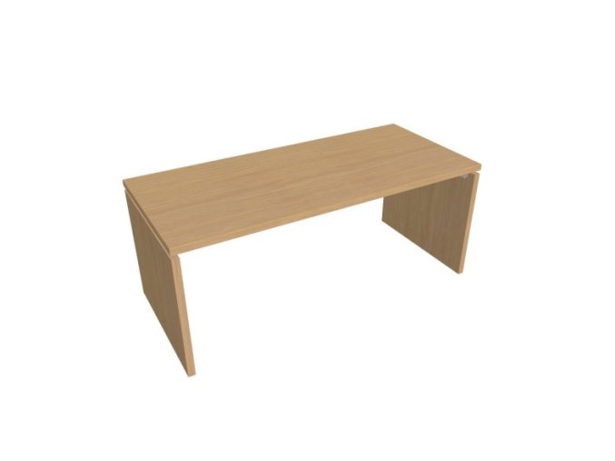 Kancelářský psací stůl ASSIST, 1800 x 800 mm, světlý dub