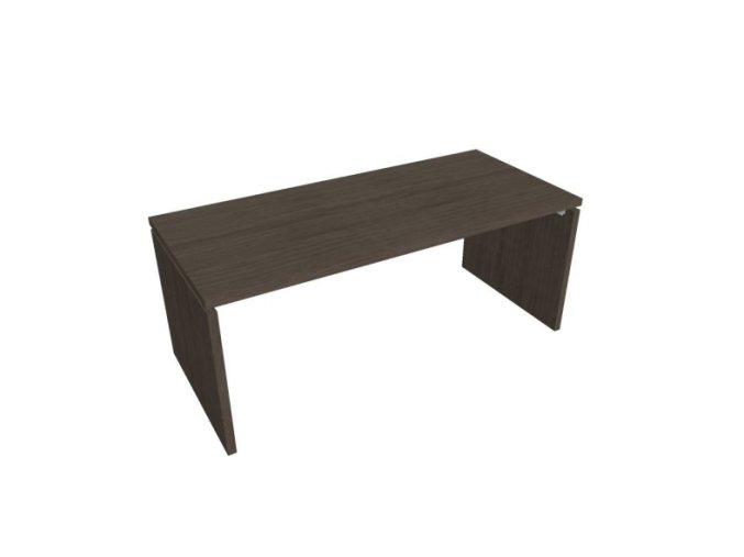 Kancelářský psací stůl ASSIST, 1800 x 800 mm, dub antracit