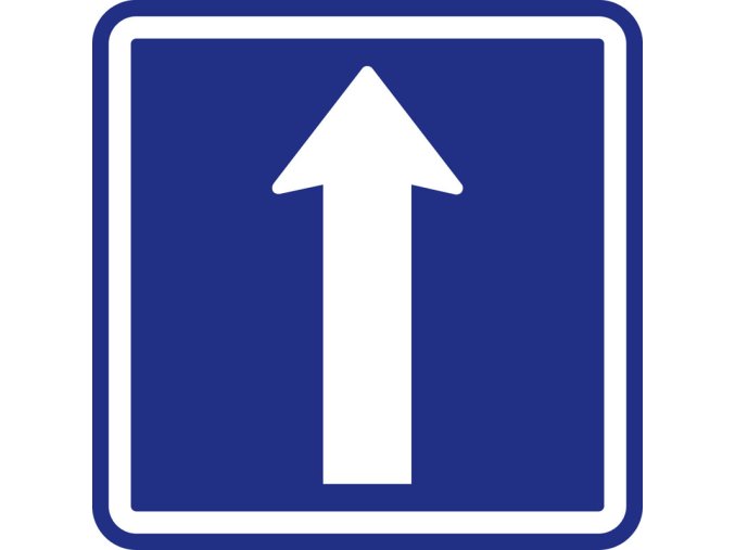Dopravní značka – Jednosměrný provoz