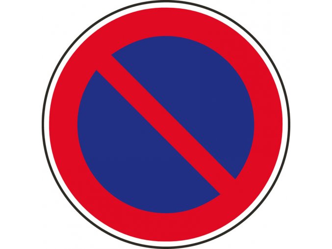 Dopravní značka – Zákaz stání