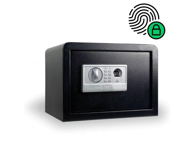 nabytkovy trezor se cteckou otisku prstu 16 l 92919