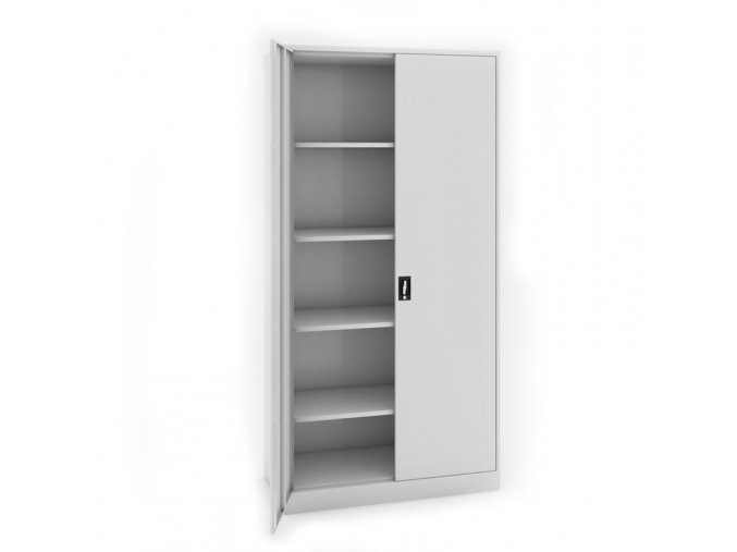 dilenska policova skrin na naradi kovona jumbo 4 police svarovana 1200 x 600 x 1950 mm seda seda 15422