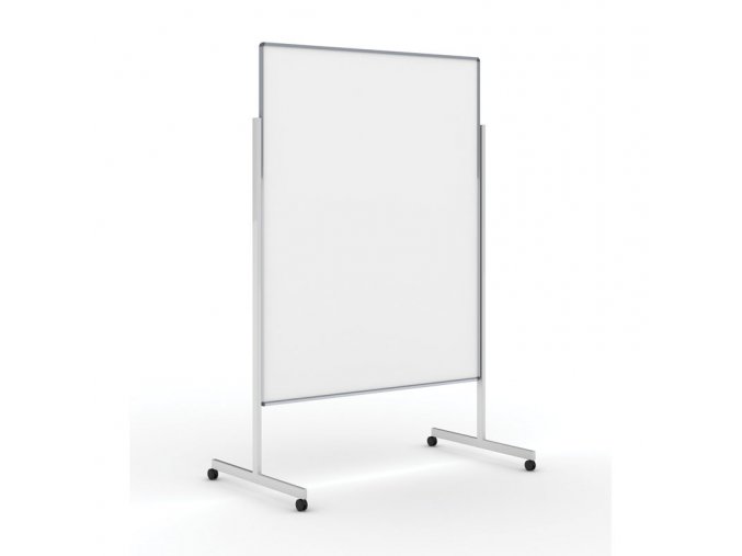 Informační a moderační tabule na kolečkách, 1200 x 1500 mm, lakovaná