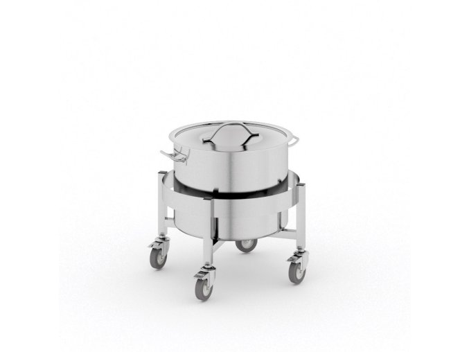 Podvozek pod hrnec s okrajem 230 mm, průměr 380 mm