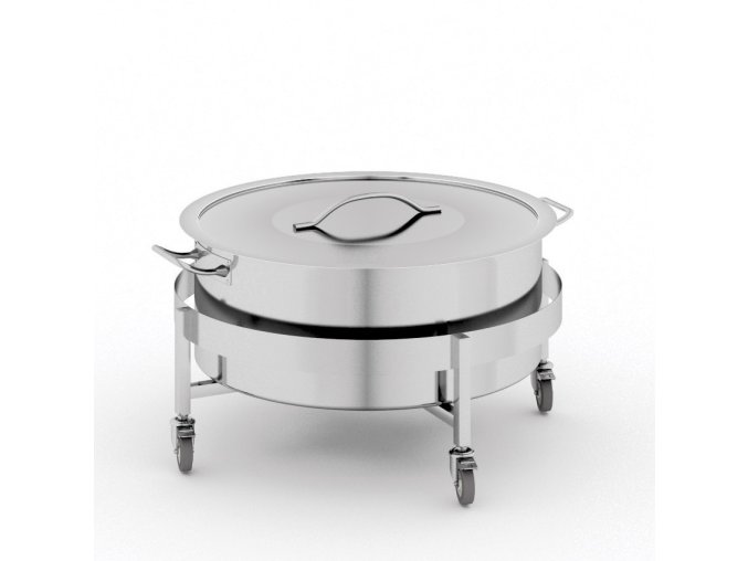 Podvozek pod hrnec s okrajem 230 mm, průměr 680 mm