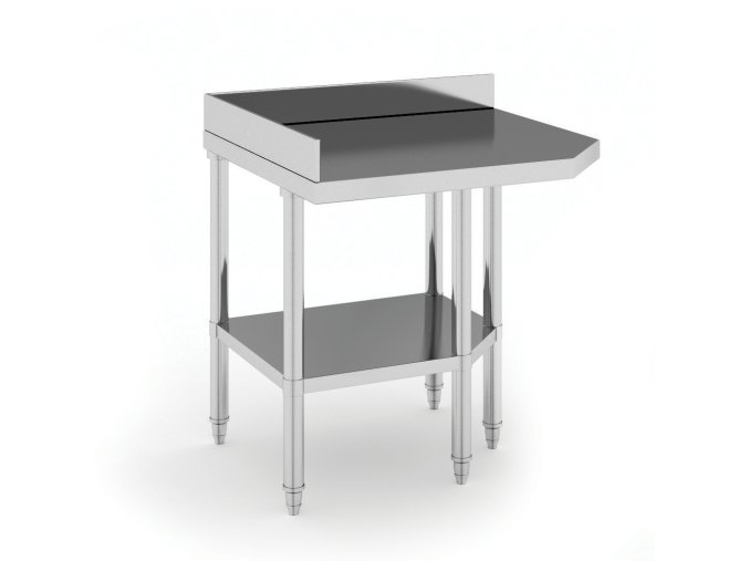 rohovy nerezovy pracovni stul 900 x 800 x 850 mm 93945