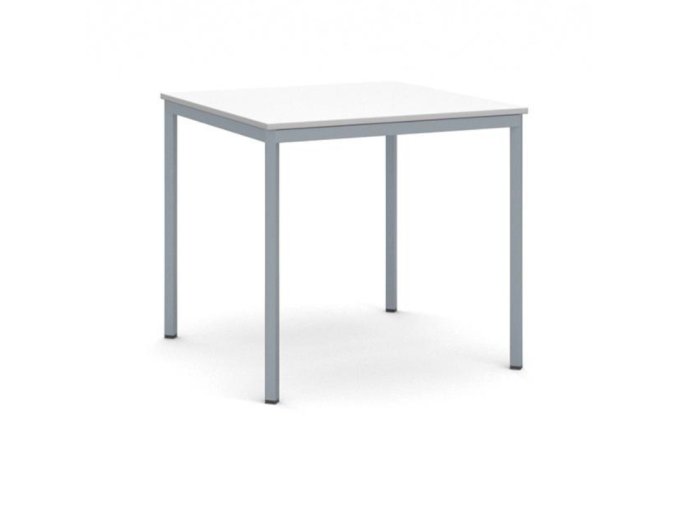 jidelni stul 80x80 cm tmave seda podnoz bila 105186