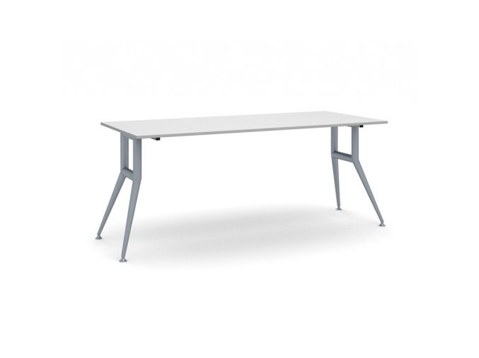 jednaci kancelarsky stul wide 180x80 cm sedy 17124