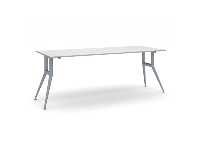 jednaci kancelarsky stul wide 200x80 cm sedy 17133