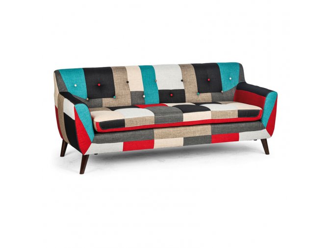 Patchwork sedací souprava GRAND, třímístná