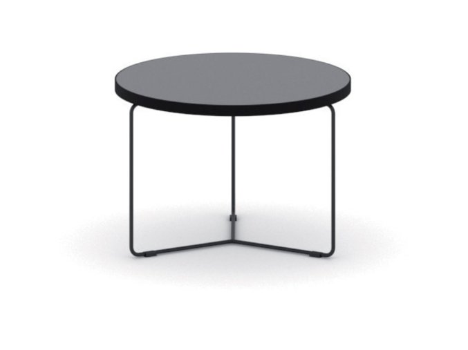 Kulatý konferenční stůl TENDER, průměr 50 cm, grafit