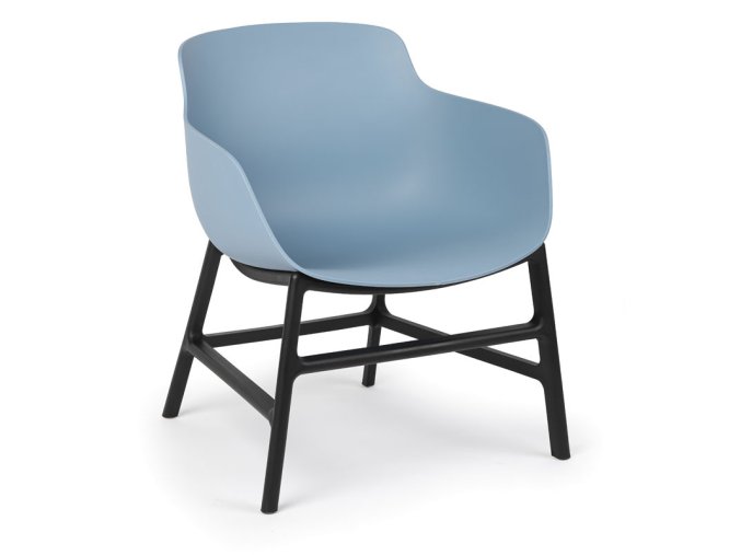 plastova bistro zidle bari modra 17703