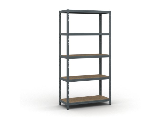 Policový regál 1790x900x400 mm, nosnost 175kg