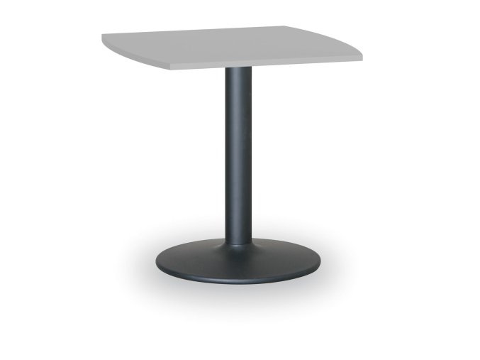 konferencni stolek zeus ii 66x66 cm cerna podnoz seda 88291