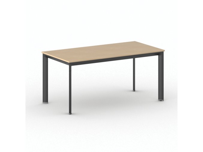 jednaci kancelarsky stul primo invitation 160x80 cm cerna podnoz buk 103790