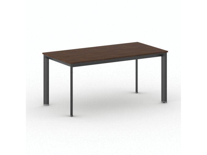 jednaci kancelarsky stul primo invitation 160x80 cm cerna podnoz orech 103792