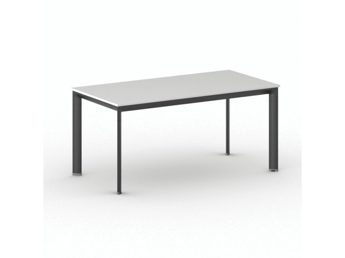jednaci kancelarsky stul primo invitation 160x80 cm cerna podnoz bila 103794