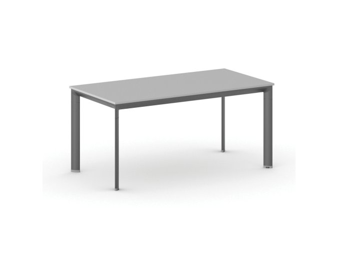 jednaci kancelarsky stul primo invitation 160x80 cm cerna podnoz seda 103795